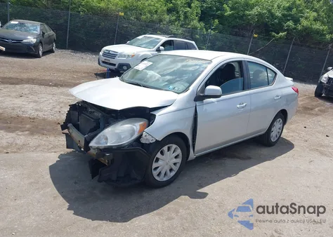 2013 Nissan Versa 1.6 Sv from USA, damaged, VIN 3N1CN7AP8DL859478